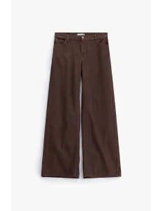 Pantalon Palazzo à coupe classique avec poches « Please »