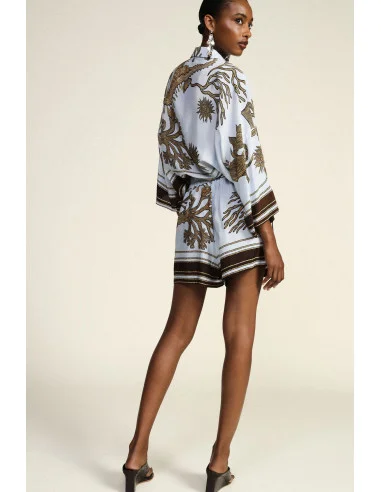 Shorts Hot Pants Fantasia Con Elastico In Vita Dixie
