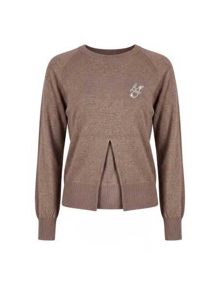 Solid-Color Sweater Liu Jo