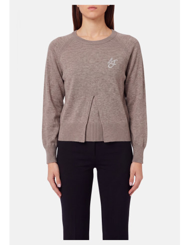 Liu Jo Plain-Coloured Jumper - Vestiti Firmati Life Smiles