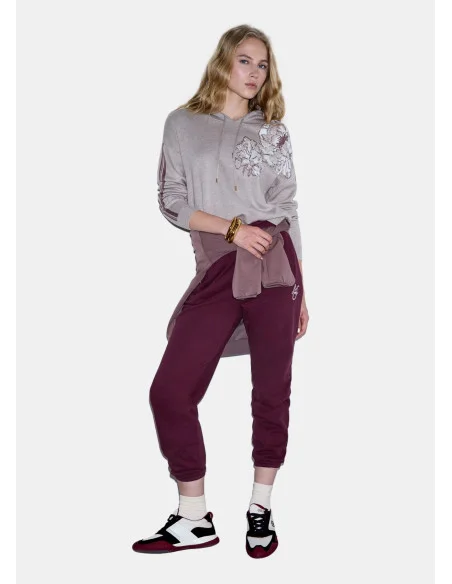 Maglia Jacquard Con Cappuccio liu Jo