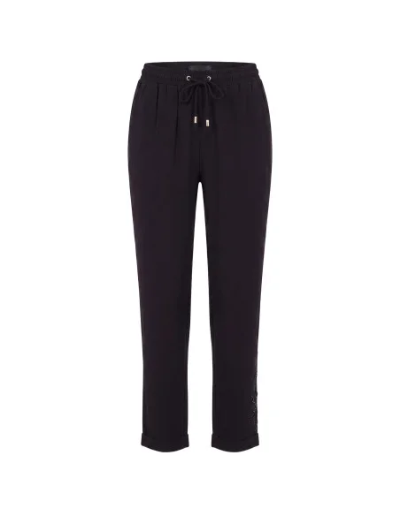Pantalon avec liseré à paillettes Liu Jo