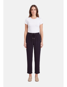 Liu Jo Trousers with Sequinned Trim - Vestiti Firmati Life Smiles