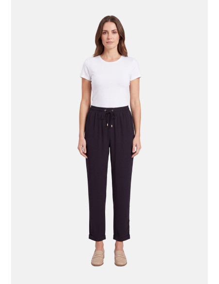 Liu Jo Trousers with Sequinned Trim - Vestiti Firmati Life Smiles
