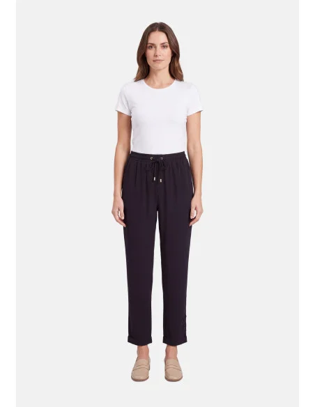 Pantalon avec liseré à paillettes Liu Jo