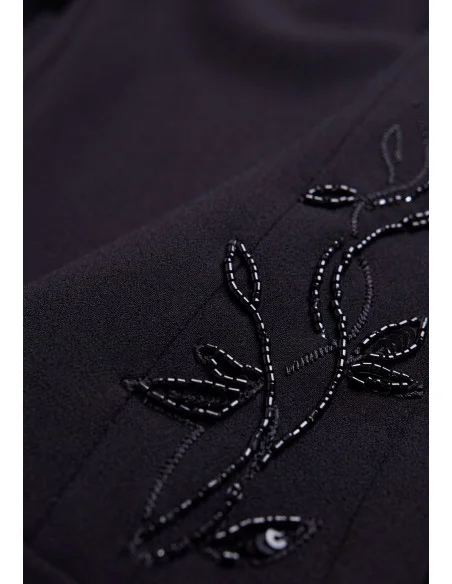 Pantalone Con Profilo Paillettes Liu Jo