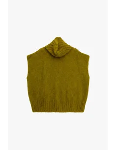 Pull sans manches à col roulé, coupe ample, modèle Dixie 2