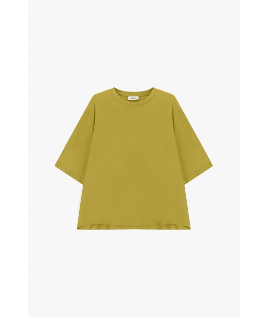 Dixie T-shirt with wide sleeves and a boxy cut