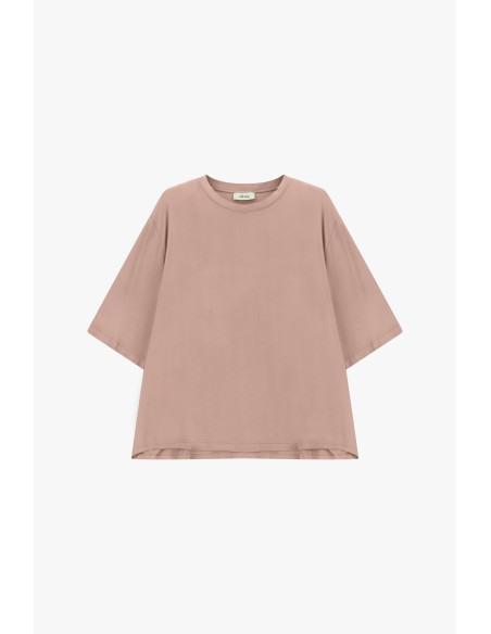 Dixie T-shirt with wide sleeves and a boxy cut