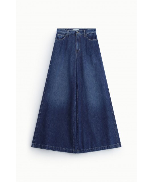 Jeans A Zampa Extralarge Con Cinque Tasche Please