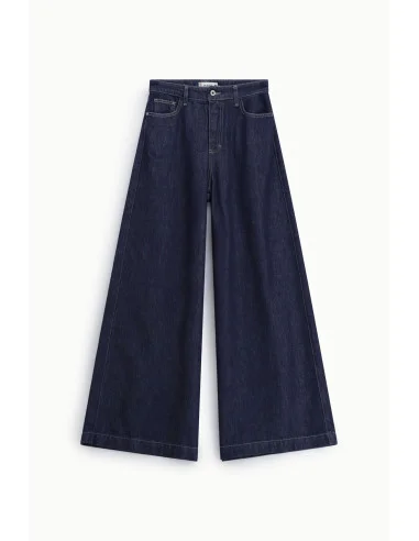 Jeans A Gamba Larga Con Cinque Tasche Please
