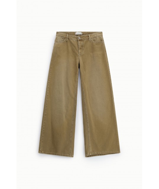 Pantalon Palazzo à coupe classique avec cinq poches, Please