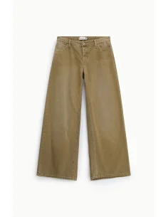 Pantaloni Palazzo Vita Regular Con Cinque Tasche Please 2