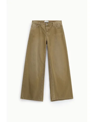 Pantaloni Palazzo Vita Regular Con Cinque Tasche Please