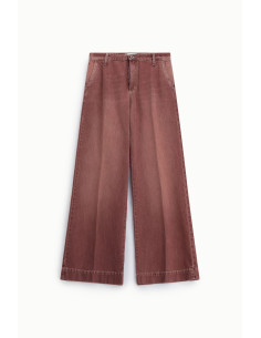 Jean à jambes larges avec fermeture à bouton Please 2