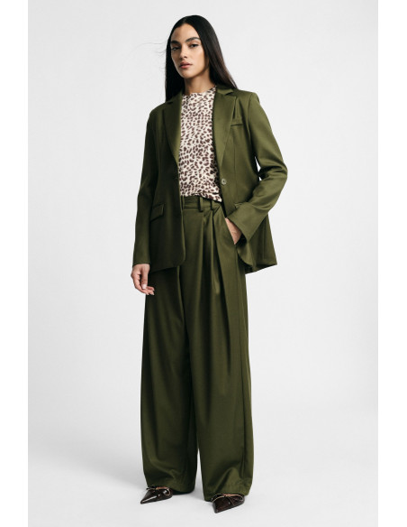 Pantalon palazzo taille haute à pinces, s'il vous plaît - Vestiti F...