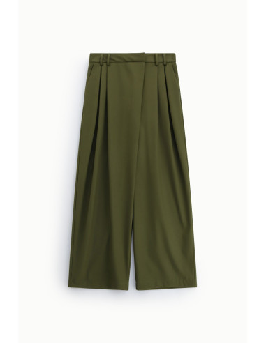 Pantalon palazzo taille haute à pinces, s'il vous plaît - Vestiti F...
