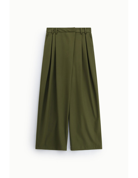 Pantalon palazzo taille haute à pinces, s'il vous plaît - Vestiti F...