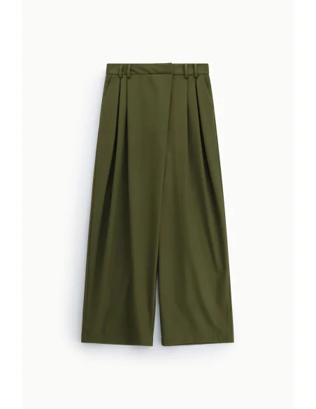 Pantaloni Palazzo Vita Alta Con Pinces Please