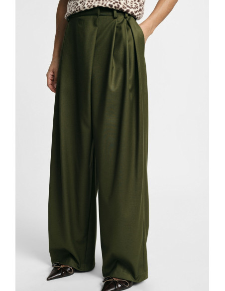 Pantalon palazzo taille haute à pinces, s'il vous plaît - Vestiti F...