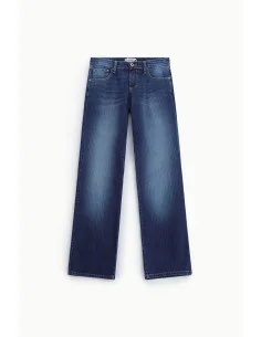 Jeans A Gamba Larga Con Effetto Slavato Please 2