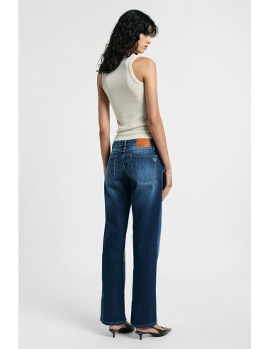 Wide-leg jeans with a faded effect – Please - Vestiti Firmati Life ...