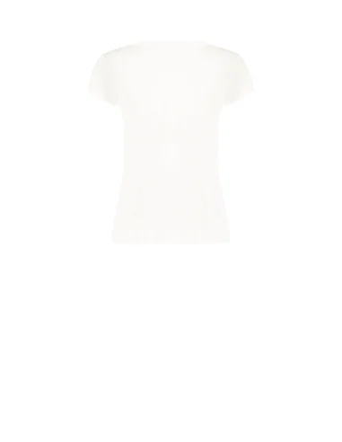 Regular-fit T-shirt in viscose blend with a dachshund print and Rinascimento rhinestones