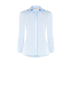 Chemise cintrée et moulante en coton avec boutons dissimulés « Rinascimento » 2