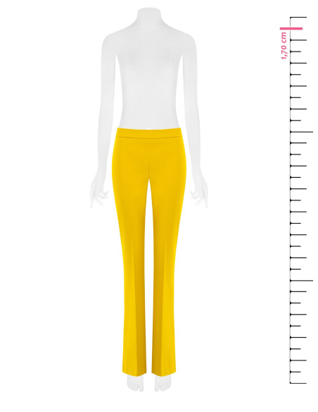 Rinascimento Technical Fabric Cigarette Trousers with Side Zip