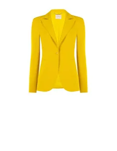 Rinascimento Fitted Blazer Jacket in Technical Fabric