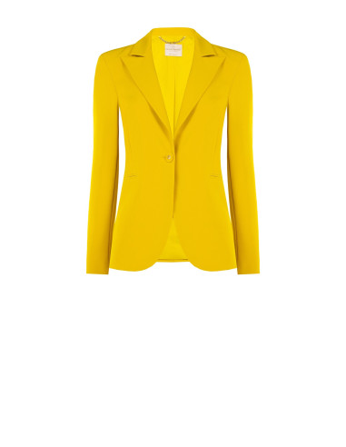 Giacca Blazer Sfiancata In Tessuto Tecnico Rinascimento