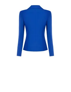 Veste blazer courte cintrée en tissu technique « Rinascimento » 2