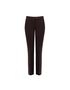 Pantaloni A Sigaretta In Tessuto Tecnico Con Bottone Logo Rinascimento