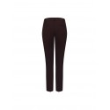 Pantalon cigarette en tissu technique avec bouton arborant le logo Rinascimento