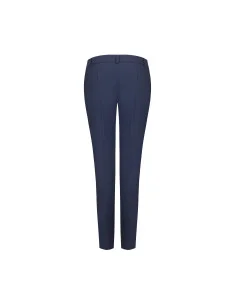 Pantaloni A Sigaretta In Tessuto Cadi Con Bottone Metallico Tono Su Tono Rinascimento 2