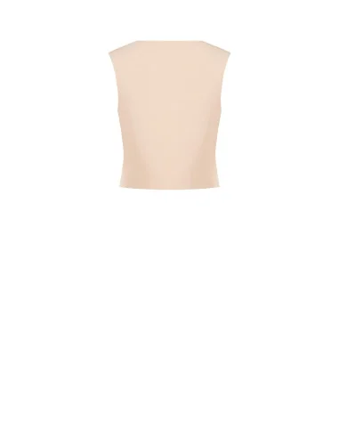 Cadi Fabric Waistcoat with Tone-on-Tone Metal Buttons – Rinascimento