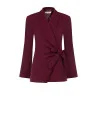 Veste blazer croisée en tissu Cadi Rinascimento