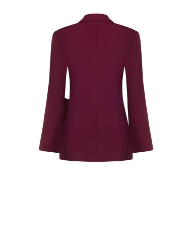 Cadi Rinascimento Fabric Wrap-Around Blazer Jacket