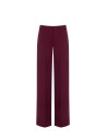 Rinascimento Cadi Fabric Palazzo Trousers with Side Zip
