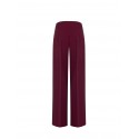 Pantaloni Palazzo In Tessuto Cadi Con Zip Laterale Rinascimento
