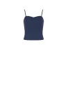 Rinascimento Cadi Fabric Bustier Crop Top