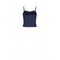 Crop top bustier en tissu Cadi Rinascimento