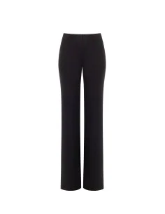 Pantalon droit « In Punto Milano » sans poches, avec fermeture éclair latérale « Rinascimento »