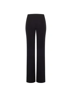 Straight-leg ‘In Punto Milano’ trousers without pockets, with a side zip – Rinascimento 2