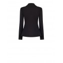 Giacca Blazer Corta Sfiancata In Punto Milano Rinascimento