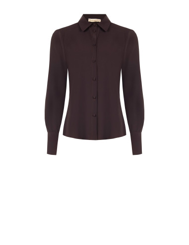 Rinascimento Matt Satin Fitted Shirt