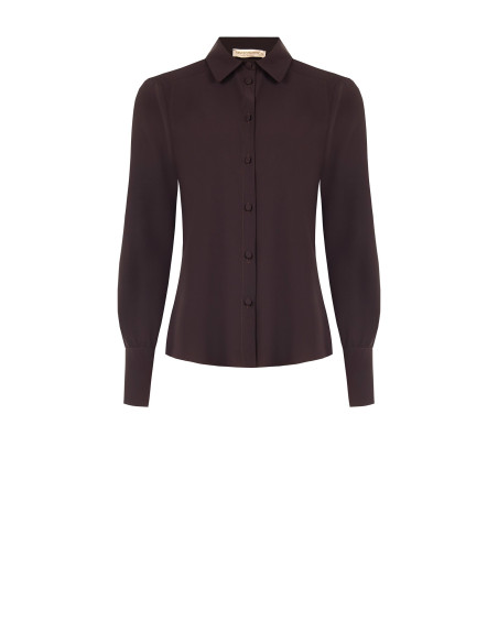 Rinascimento Matt Satin Fitted Shirt
