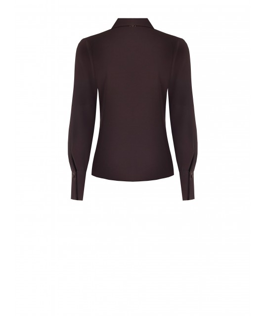 Rinascimento Matt Satin Fitted Shirt