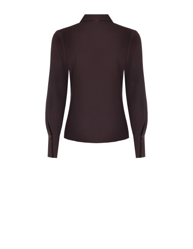 Rinascimento Matt Satin Fitted Shirt