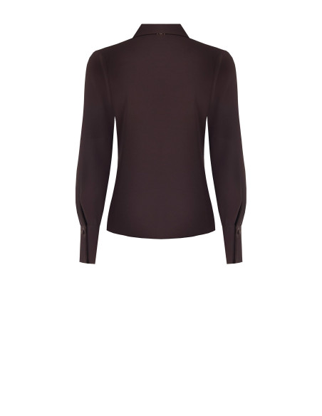 Rinascimento Matt Satin Fitted Shirt